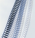 Coilbind Plastik-Spiralbindercken 12 mm  fr max. 86 Blatt / VE 100 Stck 